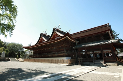 国宝 本殿・拝殿