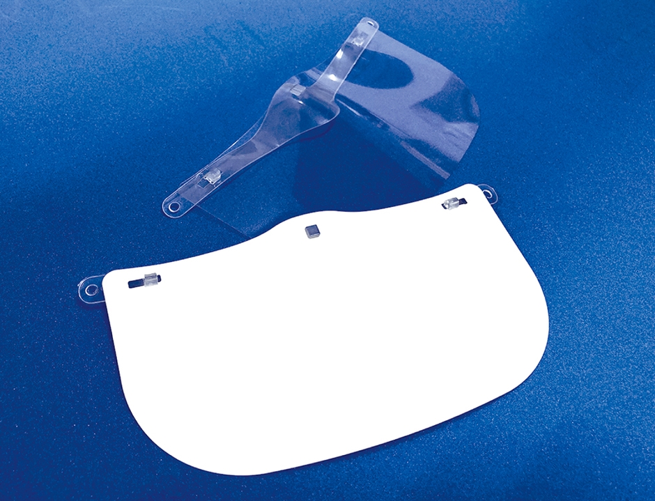 手前側:ホワイトタイプ 奥側:クリアタイプ