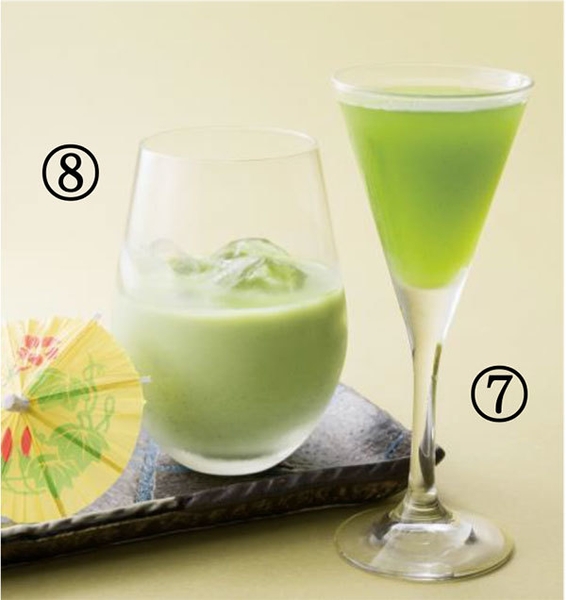 (7)京都ギムレット (8)京都利休