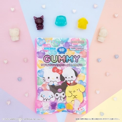 どこから見てもKAWAIIグミ！ 「サンリオキャラクターズ」の4Dグミ新発売！