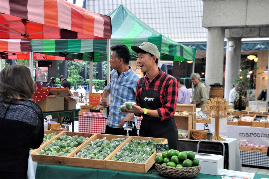鵜殿シトラスファームさん(千葉県松戸市)のブース