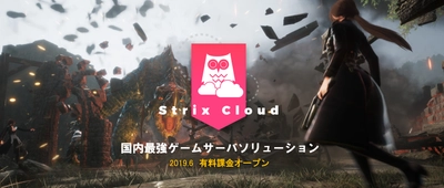 ゲームサーバソリューション「Strix Cloud」 サブスクリプション型サービス開始 -Unity、Unreal Engineに対応した SaaS型サーバソリューション-