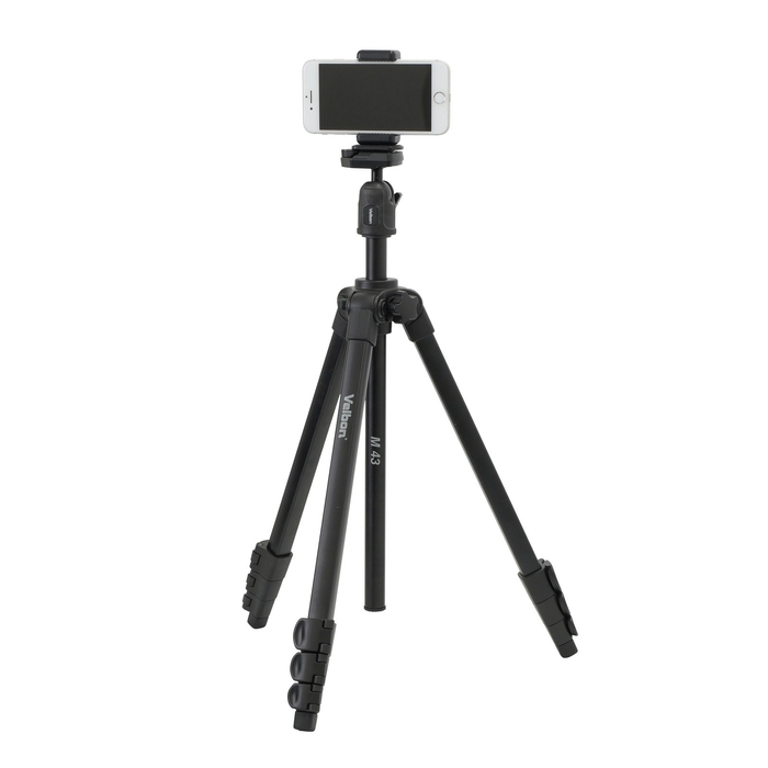 M43(自由雲台)+スマートフォンホルダー