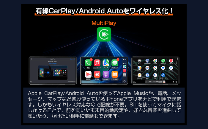 通話・音楽・メッセージ操作の利用シーン