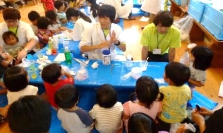 昨年度の熊本でのボランティアの様子