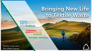 COOLMAX(R)/THERMOLITE(R)  ECOMADE with RENU(R) Technologyの 日本市場での販売開始について