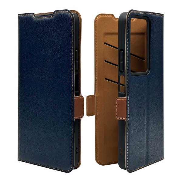 ネイビー×ブラウン