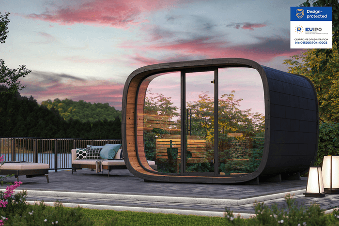 Round Cube Sauna