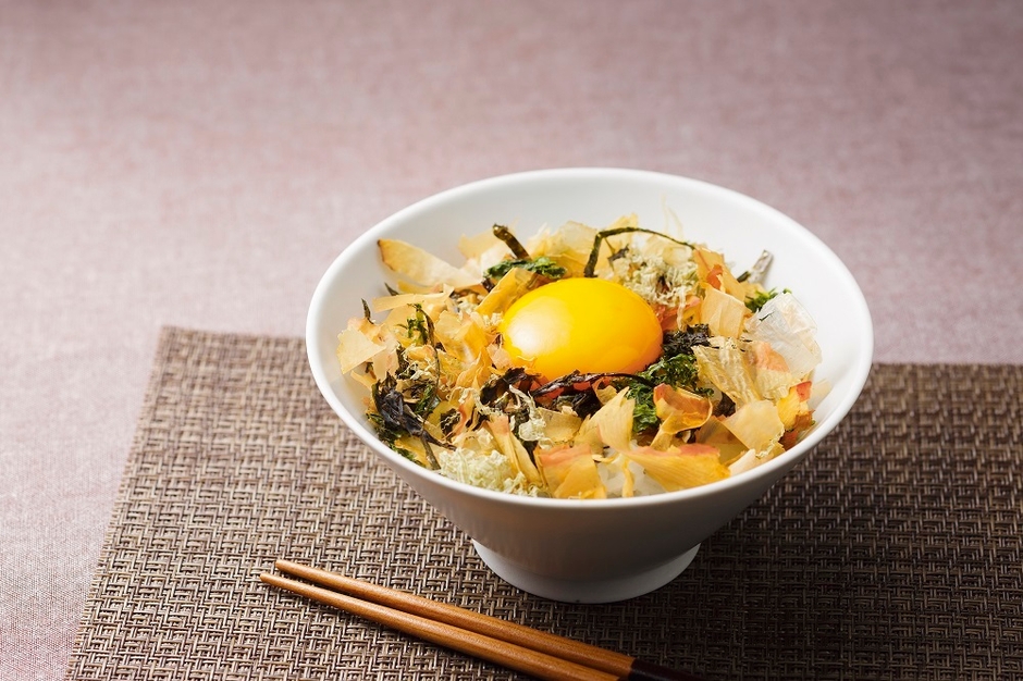 海宝飯ふりかけ卵かけご飯