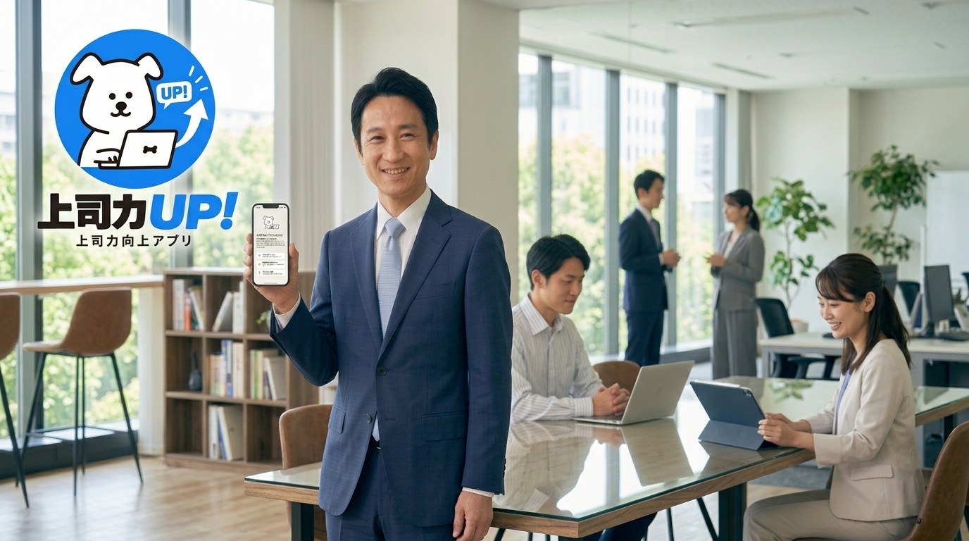 管理職の“叱れない”に終止符を。AI×講師で伴走する「上司力」向上アプリ、提供開始