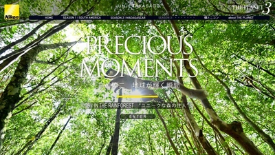 『「THE PLANET 3」PRECIOUS MOMENTS  高砂淳二　地球が輝く瞬間』 第5回：「in the rainforest ユニークな森の住人」を公開