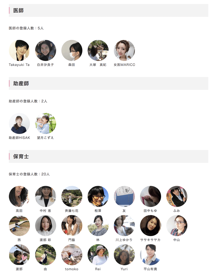 回答する専門家は身元が明確!