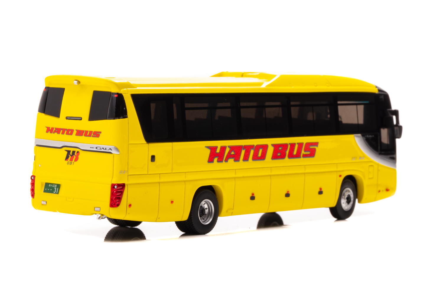 CARNEL 1/64 はとバス(031号車) いすゞ ガーラスーパーハイデッカー:右後