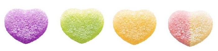 ピュレグミ粒画像(ハート)