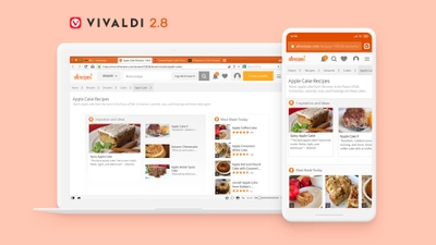 デスクトップ向け無料ウェブブラウザー「Vivaldi」 最新版となるバージョン2.8をリリース