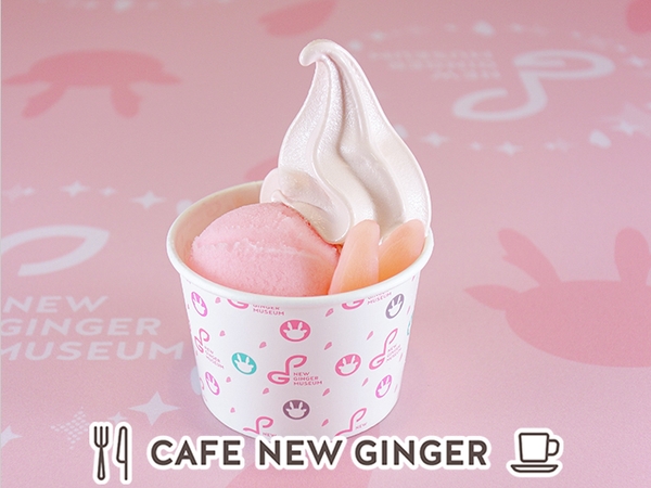 岩下の新生姜ソフト＆シャーベット