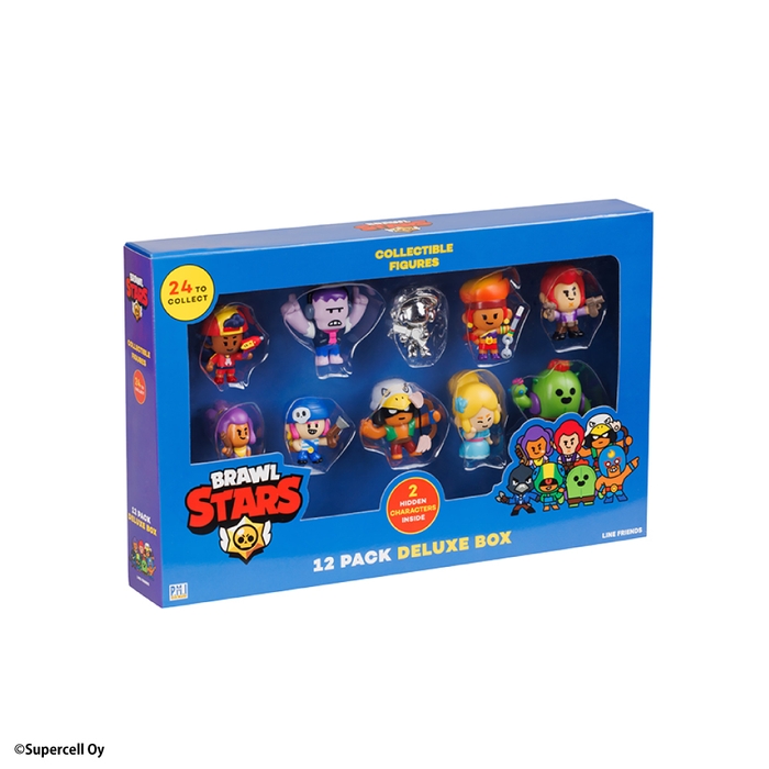  〈Brawl Stars ミニフィギュアセット　(各12体入り)　Aセット　画像〉