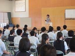 昨年のマナーアップ講習会の様子