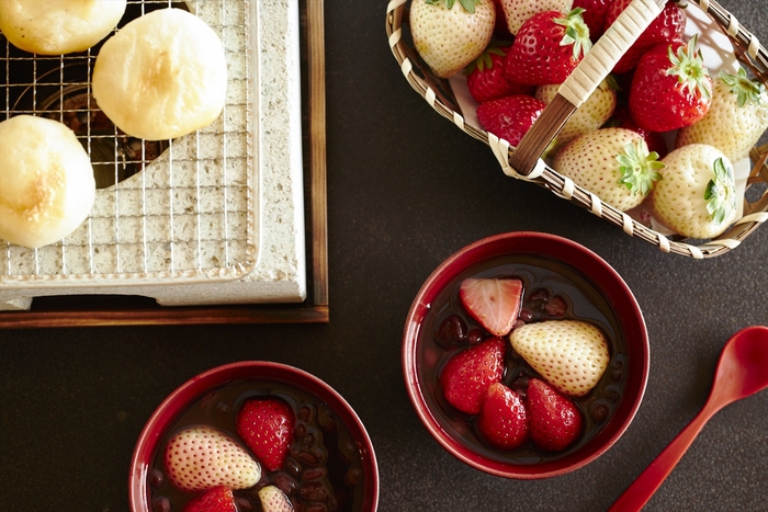 【界 川治】いちごのおしるこ作り2