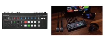 プロのライブ配信に使える小型ビデオ・スイッチャーを発売　 ～高性能なビデオ・スイッチャーとオーディオ・ミキサーを コンパクトなボディに凝縮～