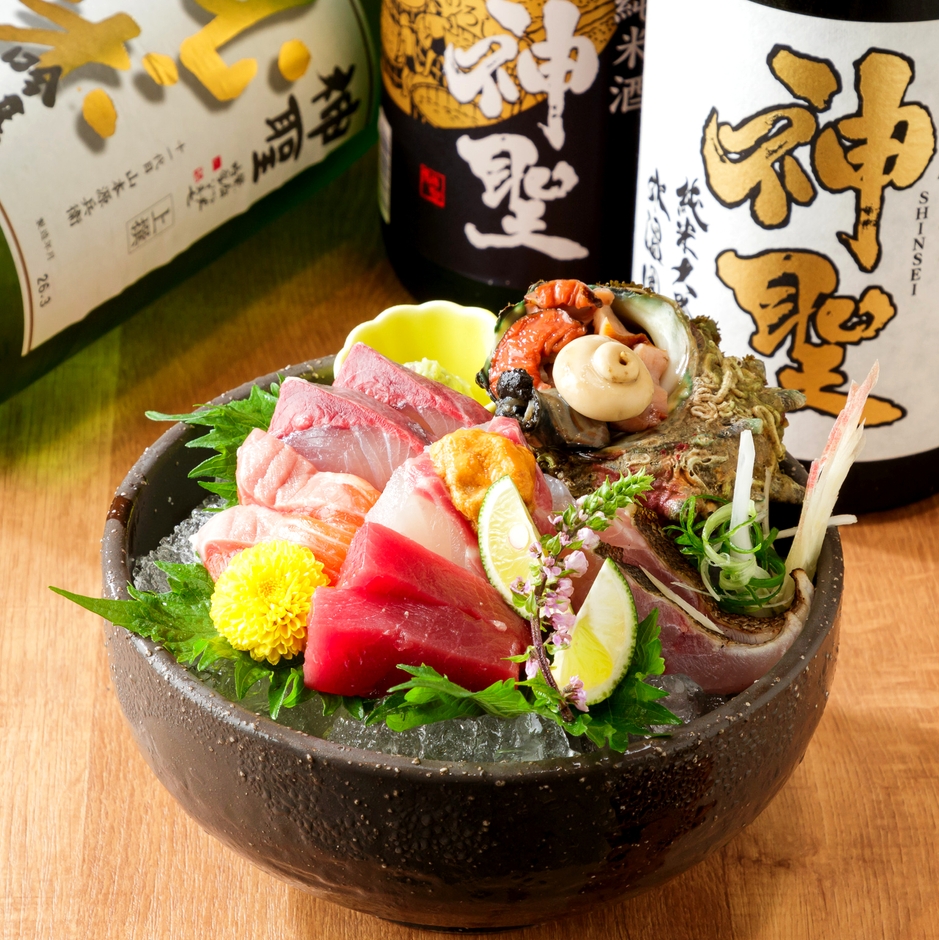 御造り5点盛り 1,639円