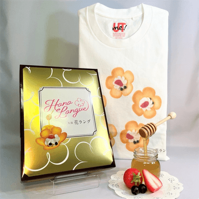 関西限定販売の大阪花ラングがTシャツデザインに登場!