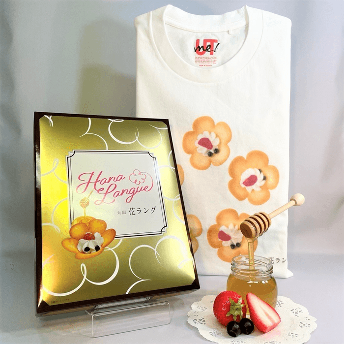 関西限定販売の大阪花ラングがTシャツデザインに登場!