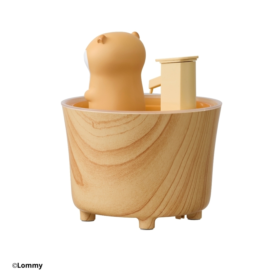 ルームライト加湿器 可愛い嘘のカワウソ 背面