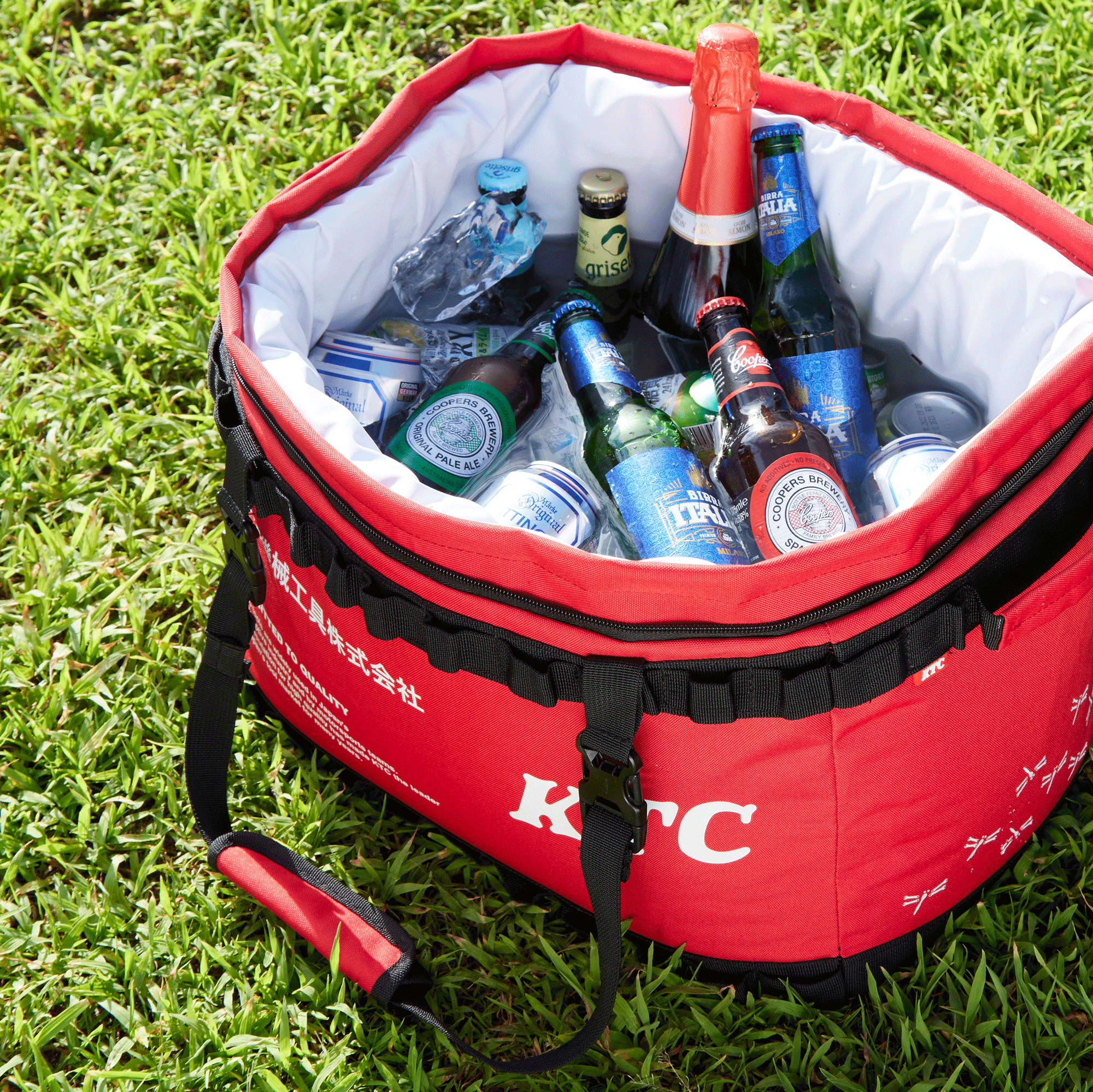 KTCトンボ柄クーラーバッグ