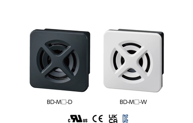 様々な用途や環境に使用できる新しい電子音報知器 「電子音報知器 BDシリーズ」 6月1日発売！