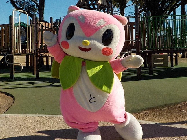 とねりんも登場! (舎人公園キャラクター)