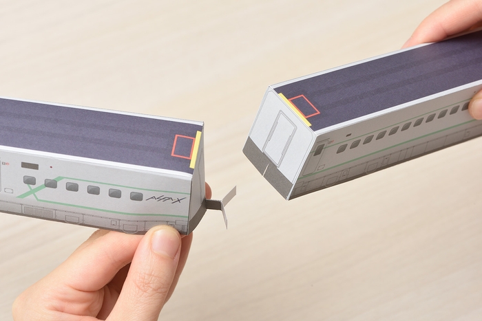 ジョイントでつなげて連結