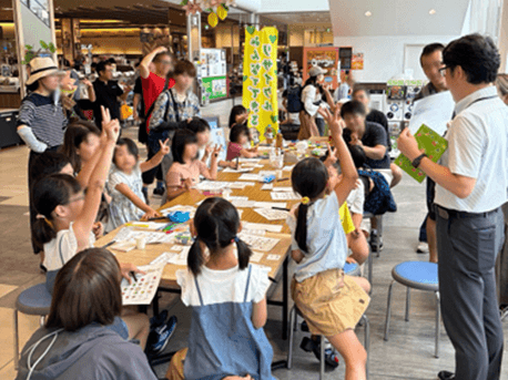 八戸ノ里店「サントリーコラボイベント　親子で学ぼう３R」