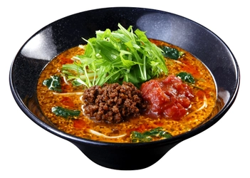 完熟トマト×胡麻の旨辛スープ　 まろやかでクセになる新感覚担々麺 「トマトたんたん麺」2月1日登場　 EC限定冷凍版は3月1日発売
