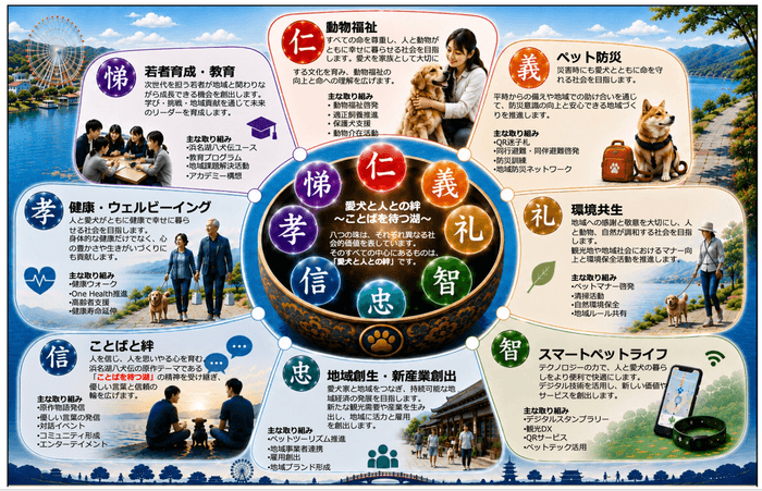 浜名湖八犬伝 八つの社会価値
