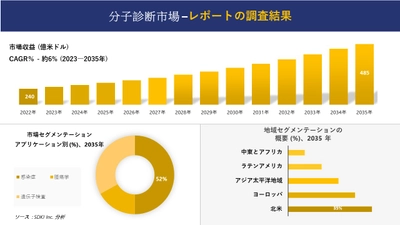 分子診断市場の発展、傾向、需要、成長分析および予測 2023―2035 年