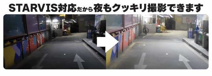 [SONY CMOSセンサー搭載、STARVIS対応]