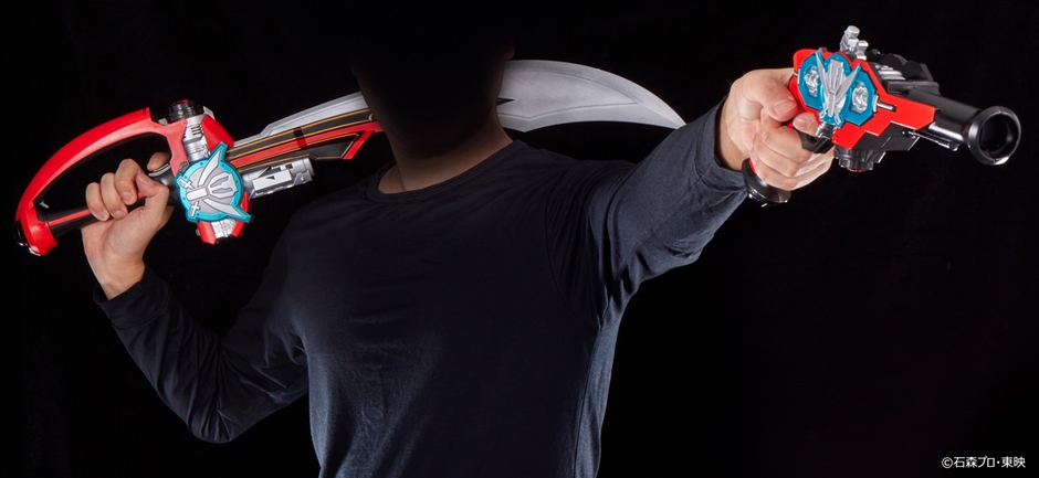 使用イメージ(ゴーカイサーベル&ゴーカイガン)