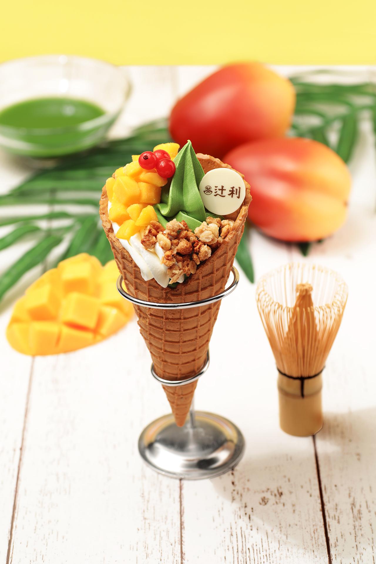 京都 宇治の老舗 辻利(TSUJIRI) 夏季限定パルフェ第2弾「辻利ソフト 盛夏のパルフェ」新発売