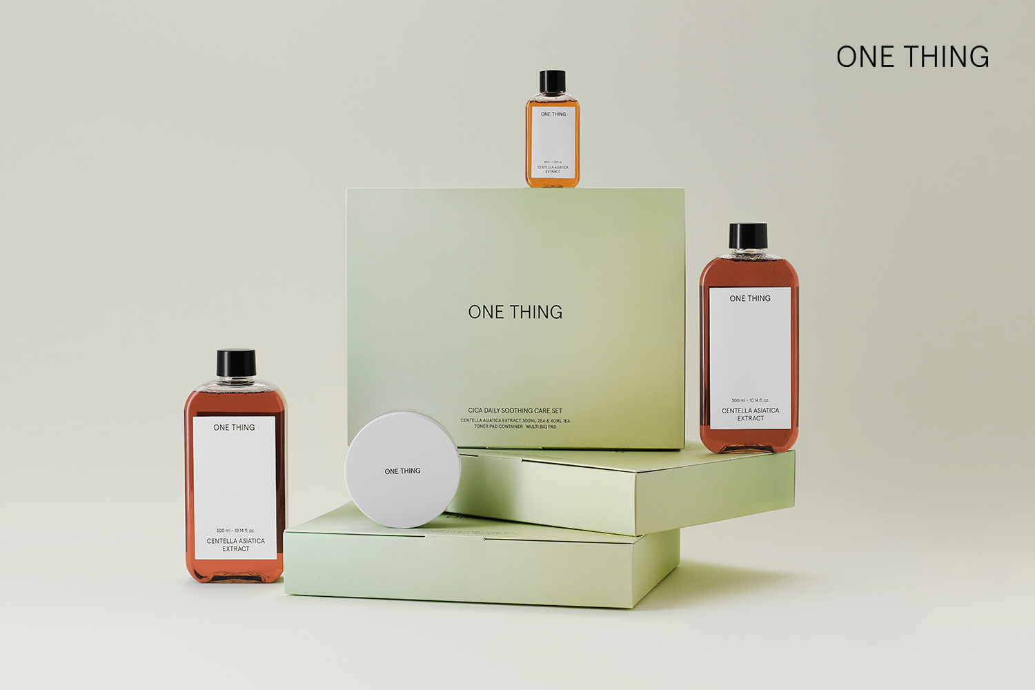 韓国スキンケアブランド「ONE THING」から初の完全日本限定セットが