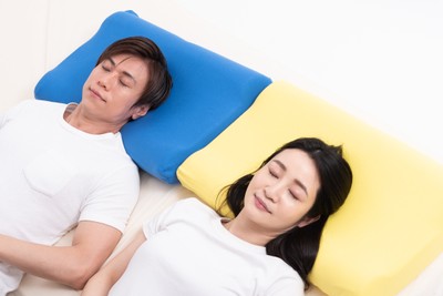 ダブルベッドに並べても使えます。