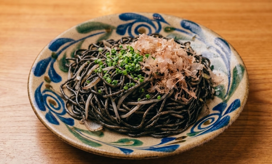 特製イカスミ焼きそば