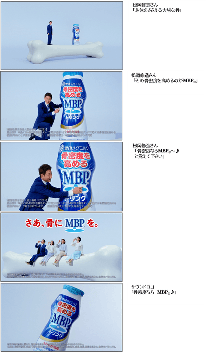 「骨密度ならMBP(R)」篇