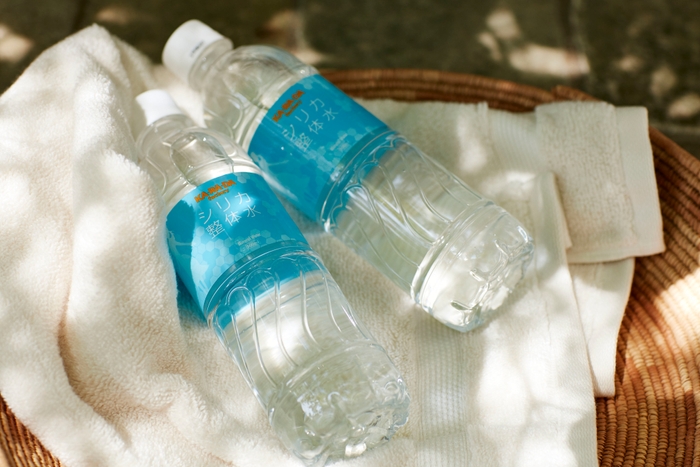 シリカ整体水:1リットルの中に79mgとたっぷりのシリカを含有