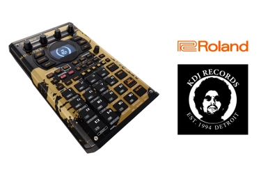 ローランドと「KDJ Records」のコラボによるサンプラー 「SP-404MKII」の限定モデルを発売