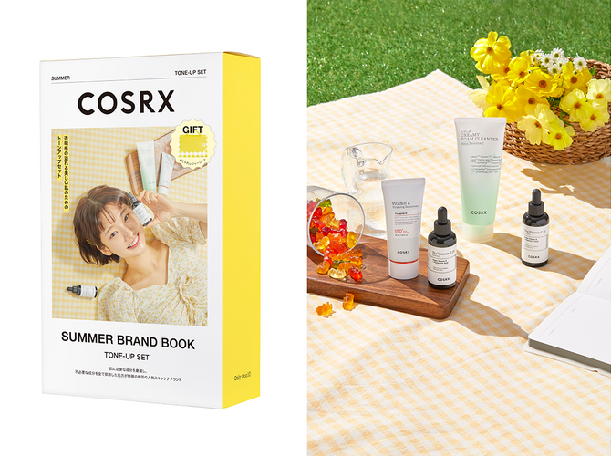 韓国スキンケアブランド「COSRX(コスアールエックス)」より夏向けの