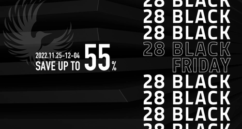 ヴィーガン、ハラールの認証を持つ、美味しいエナジードリンク　 28 BLACK FRIDAY、衝撃のセール、10日間、始まる。