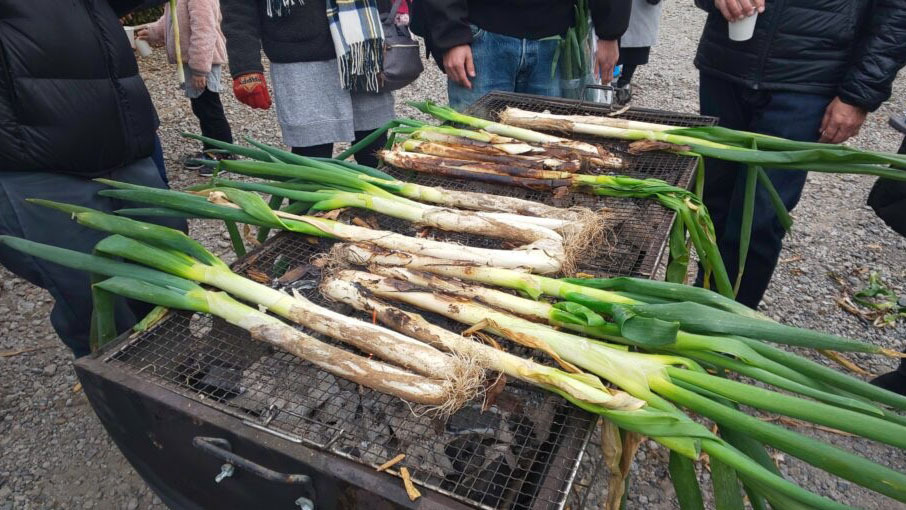 ねぎ焼きコーナー(イメージ)