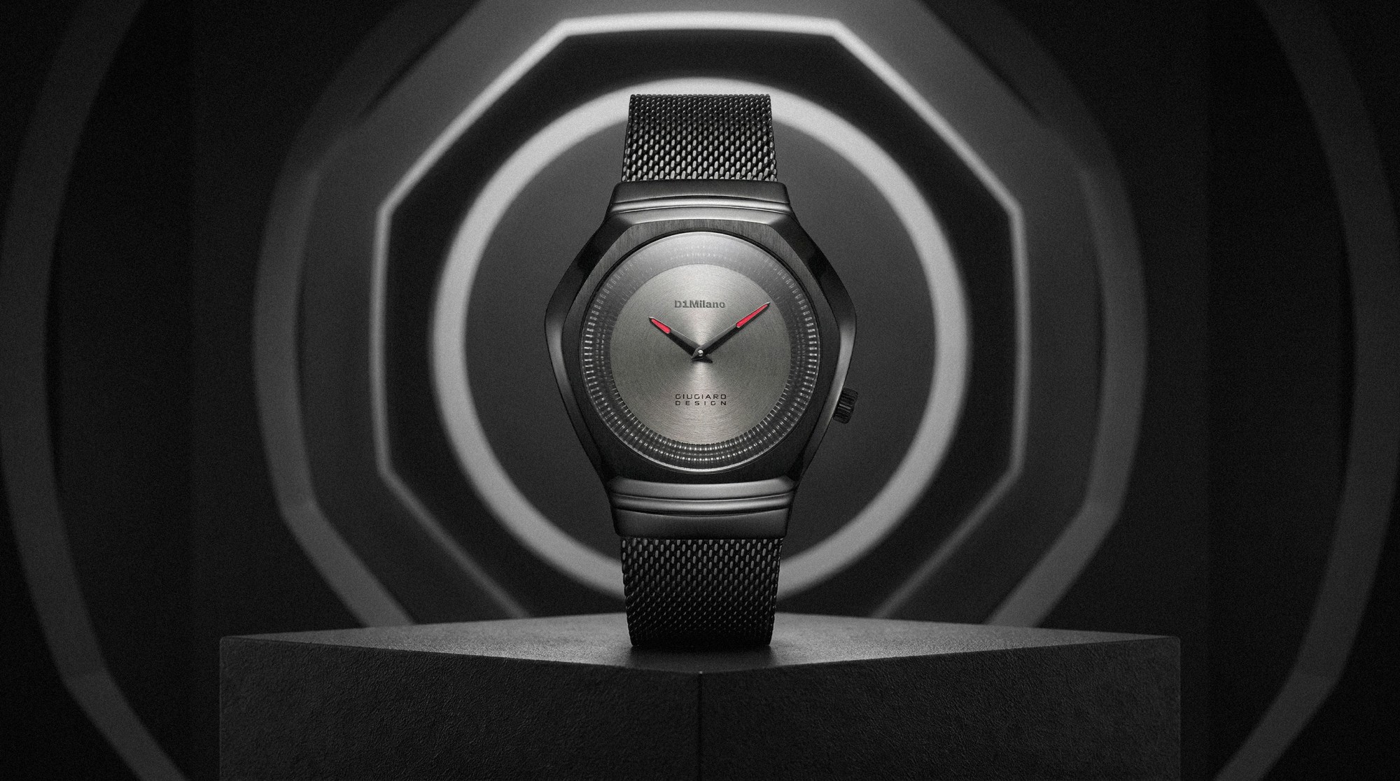 D1 Milano×世界的デザインスタジオ「GIUGIARO DESIGN」- ​“自動車の美学”を腕時計に落とし込んだ限定モデルが誕生​