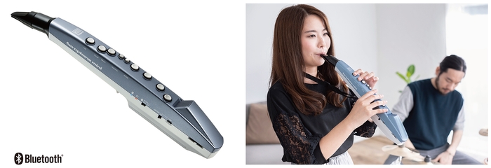デジタル管楽器『Aerophone』/演奏イメージ